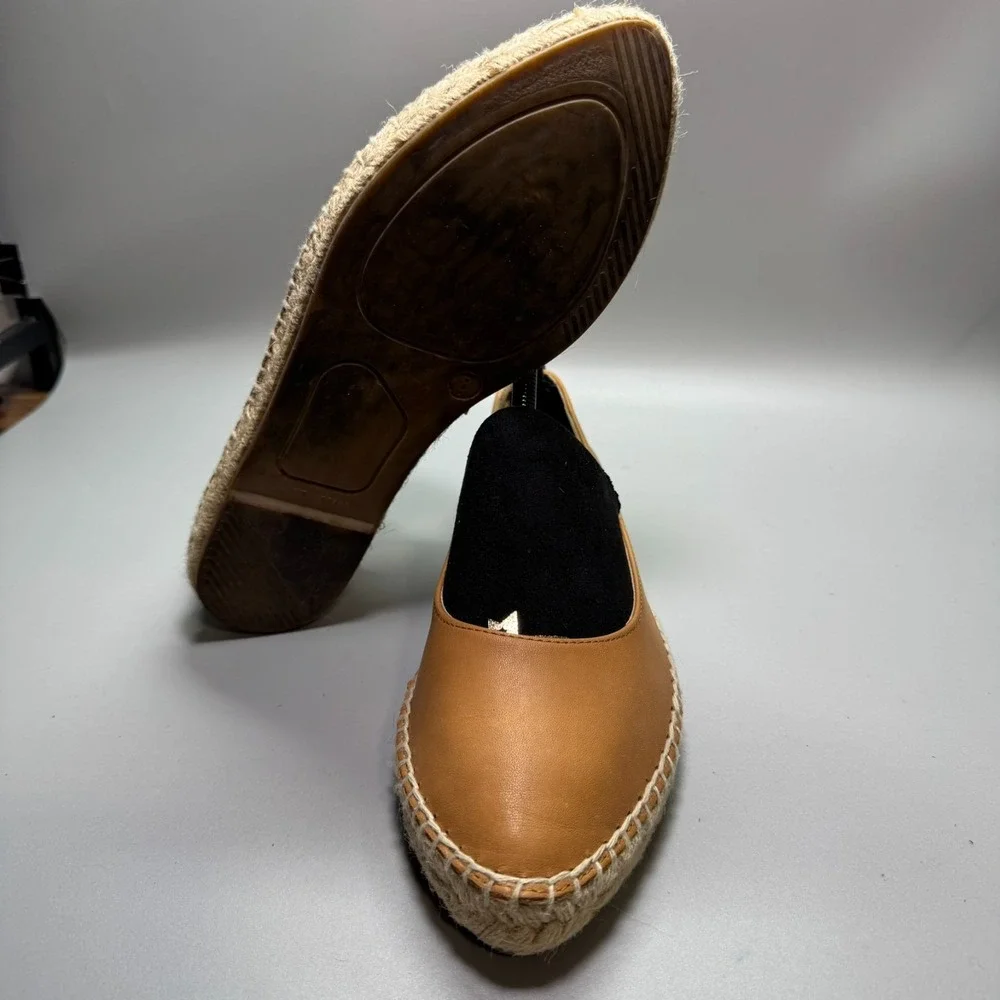 MATT BERNSON Made in SPAIN Leather  ESPADRILLES Retail $170 Sz‎ 8
